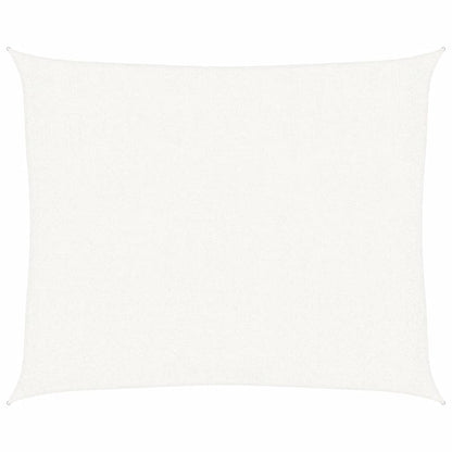 vidaXL Sunshade Sail 160 g/m² White 2.5x3 m HDPE