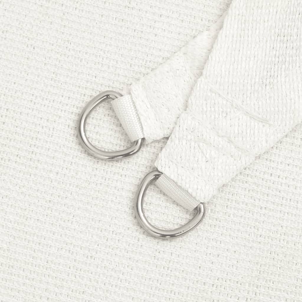 vidaXL Sunshade Sail 160 g/m² White 2.5x3.5 m HDPE