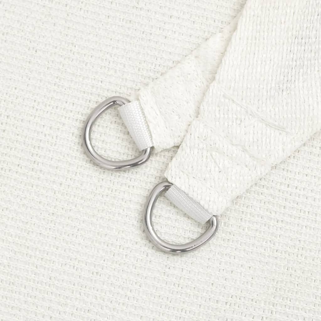 vidaXL Sunshade Sail 160 g/m² White 3x6 m HDPE