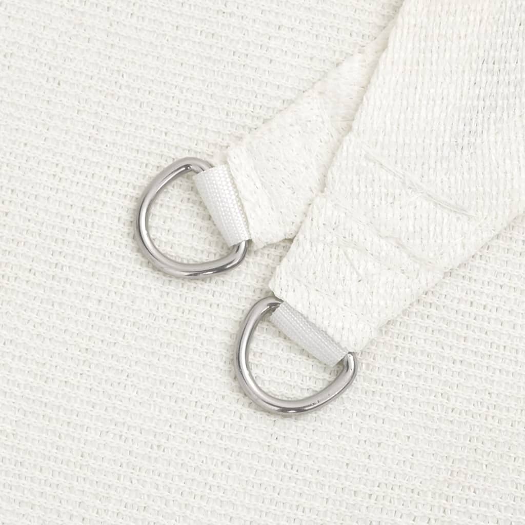 vidaXL Sunshade Sail 160 g/m² White 6x8 m HDPE