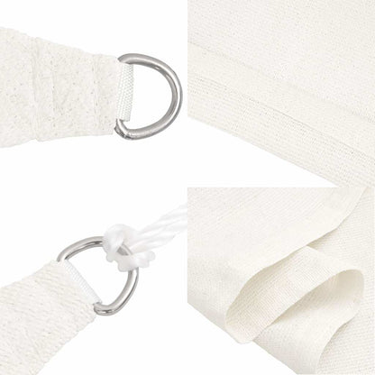311250 vidaXL Sunshade Sail 160 g/m² White 6x8 m HDPE