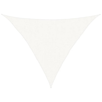 vidaXL Sunshade Sail 160 g/m² White 2.5x2.5x3.5 m HDPE