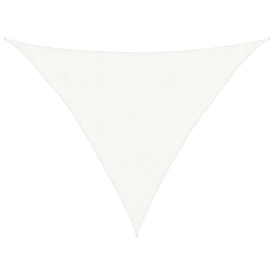 vidaXL Sunshade Sail 160 g/m² White 2.5x2.5x3.5 m HDPE