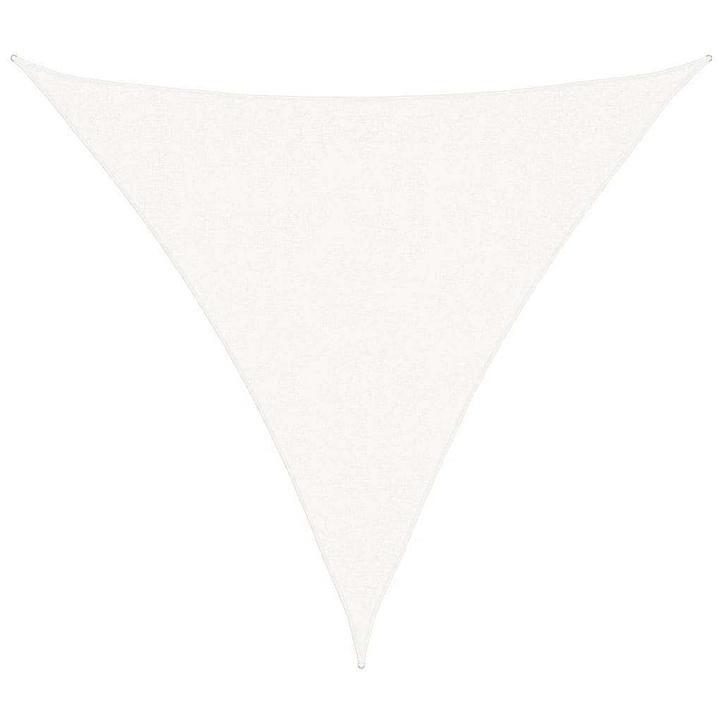 vidaXL Sunshade Sail 160 g/m² White 3x3x3 m HDPE
