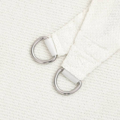 vidaXL Sunshade Sail 160 g/m² White 3x3x3 m HDPE