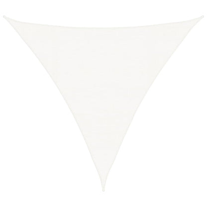 vidaXL Sunshade Sail 160 g/m² White 4x4x4 m HDPE