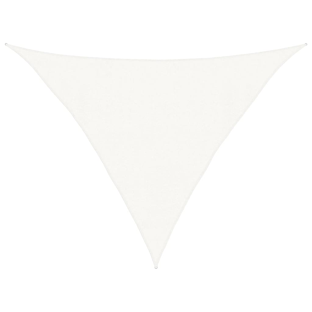 vidaXL Sunshade Sail 160 g/m² White 4x4x5.8 m HDPE