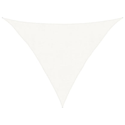 vidaXL Sunshade Sail 160 g/m² White 4x4x5.8 m HDPE