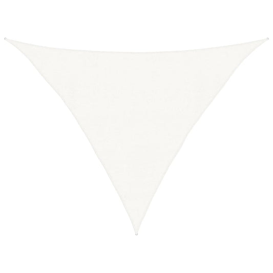 vidaXL Sunshade Sail 160 g/m² White 4x4x5.8 m HDPE