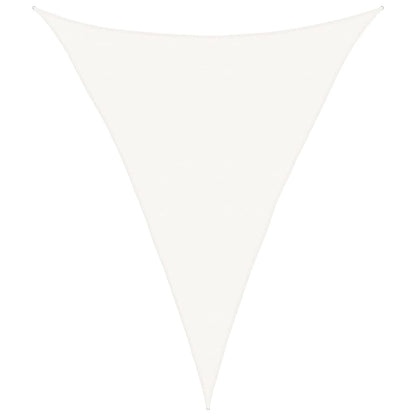 vidaXL Sunshade Sail 160 g/m² White 5x6x6 m HDPE