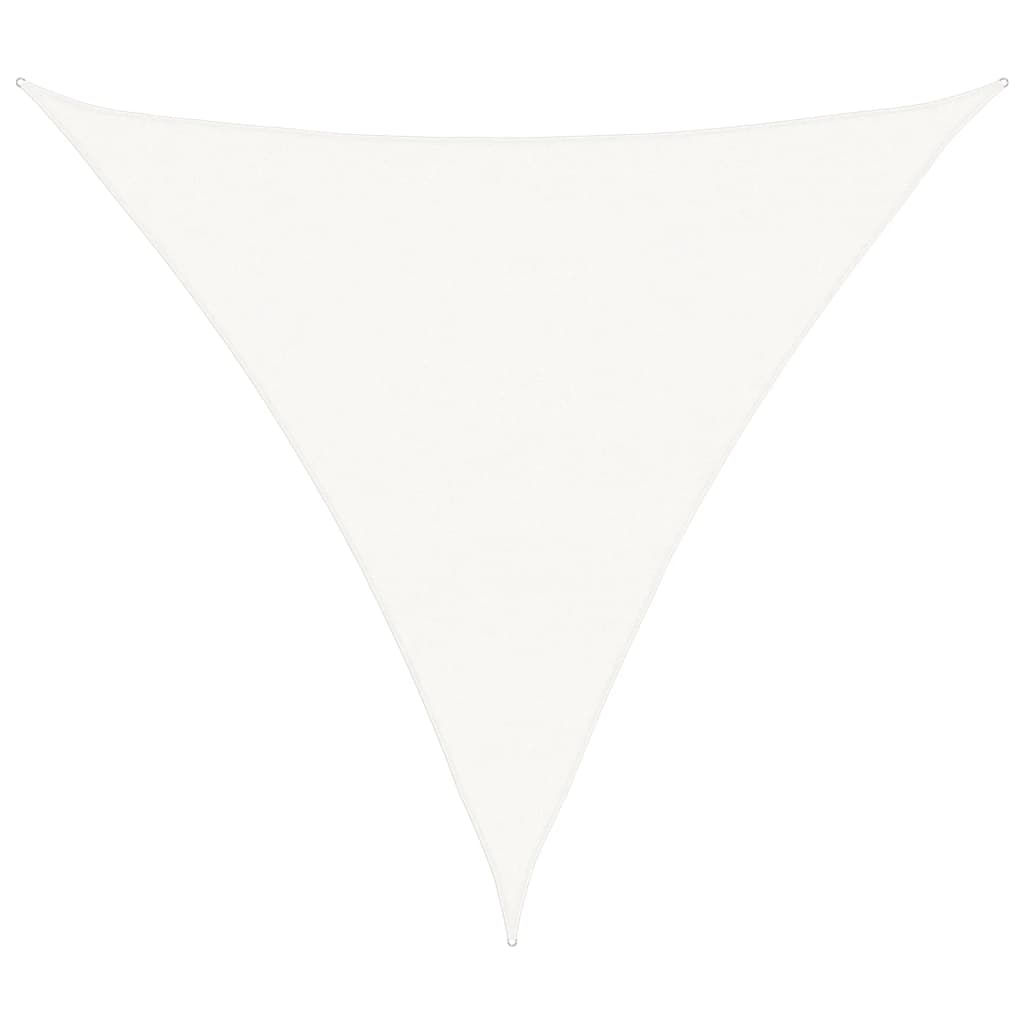 vidaXL Sunshade Sail 160 g/m² White 6x6x6 m HDPE