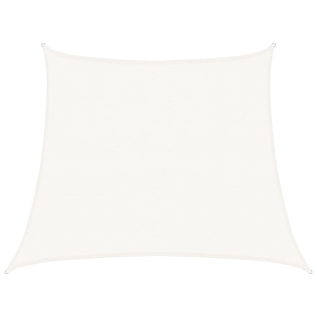 vidaXL Sunshade Sail 160 g/m² White 3/4x3 m HDPE