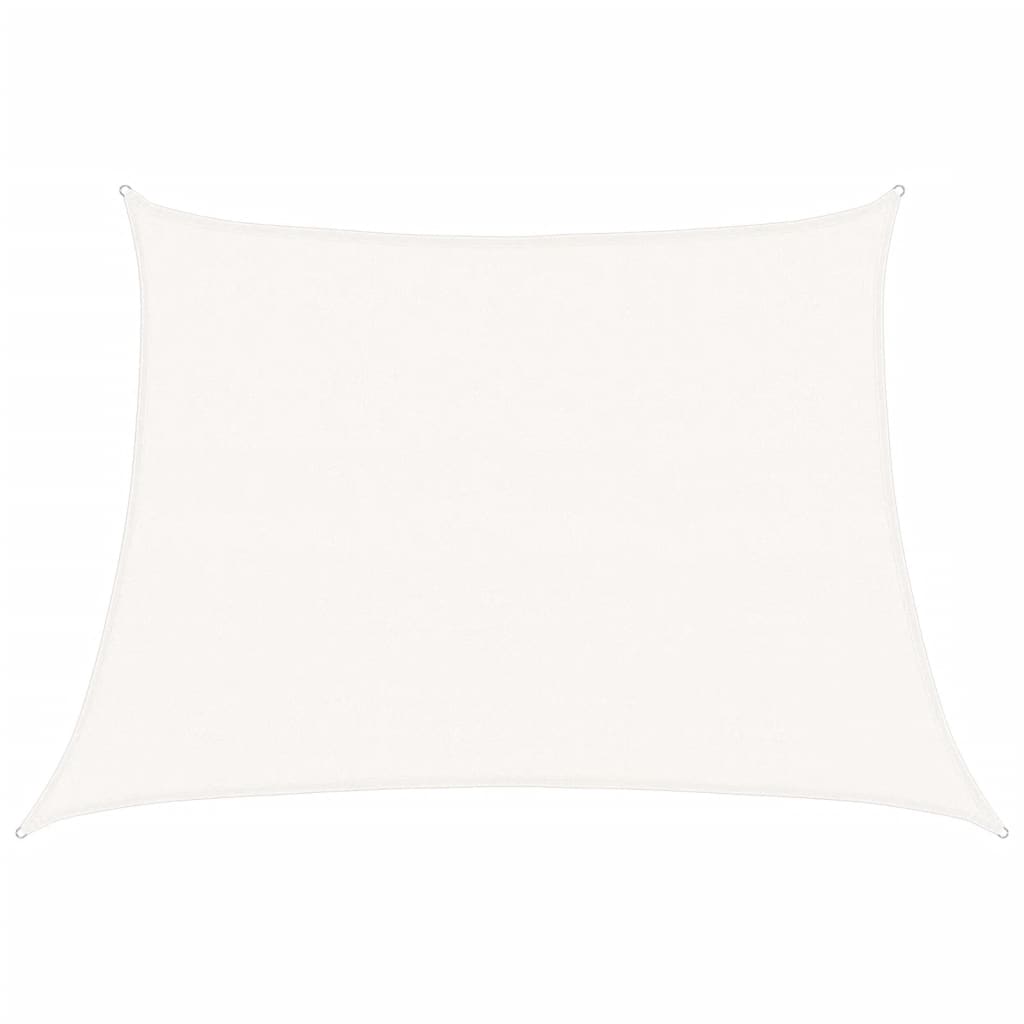 vidaXL Sunshade Sail 160 g/m² White 4/5x3 m HDPE