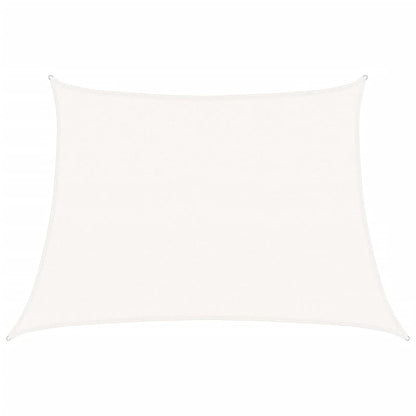 vidaXL Sunshade Sail 160 g/m² White 4/5x3 m HDPE