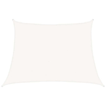311270 vidaXL Sunshade Sail 160 g/m² White 4/5x3 m HDPE