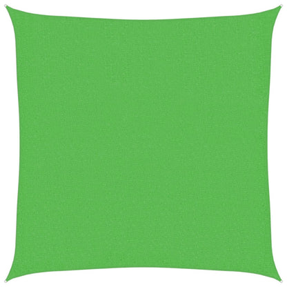 vidaXL Sunshade Sail 160 g/m² Light Green 3.6x3.6 m HDPE