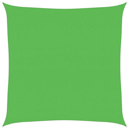 vidaXL Sunshade Sail 160 g/m² Light Green 4x4 m HDPE