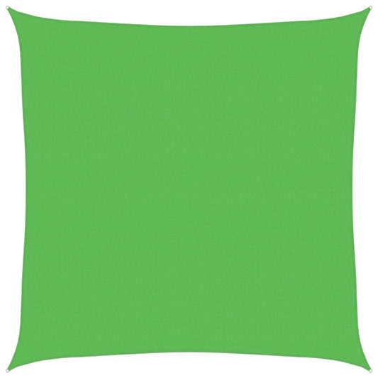 vidaXL Sunshade Sail 160 g/m² Light Green 4x4 m HDPE