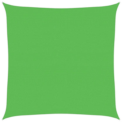 vidaXL Sunshade Sail 160 g/m² Light Green 4x4 m HDPE