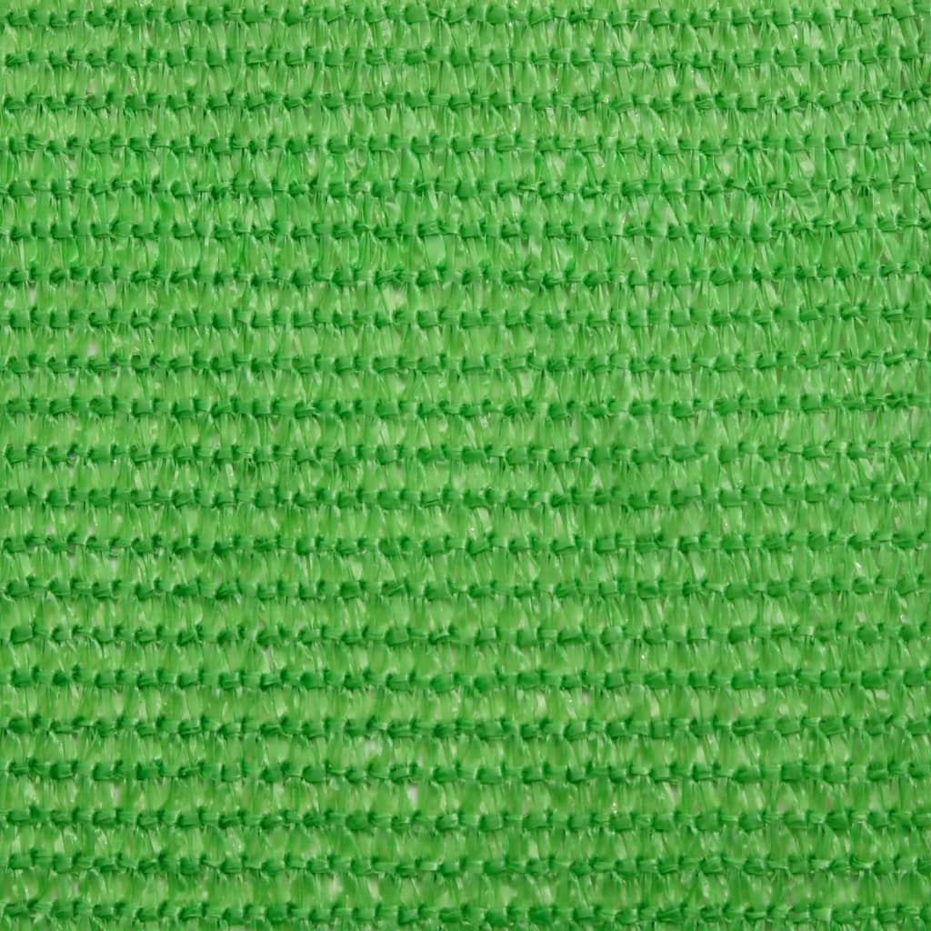 vidaXL Sunshade Sail 160 g/m² Light Green 2x2.5 m HDPE