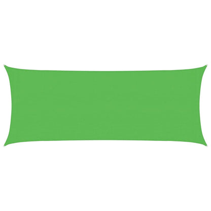 vidaXL Sunshade Sail 160 g/m² Light Green 2x4.5 m HDPE