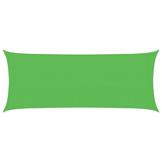 vidaXL Sunshade Sail 160 g/m² Light Green 2x4.5 m HDPE