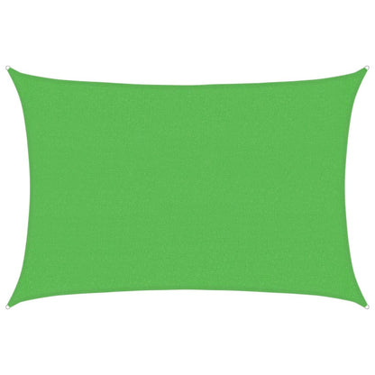 vidaXL Sunshade Sail 160 g/m² Light Green 2.5x4 m HDPE