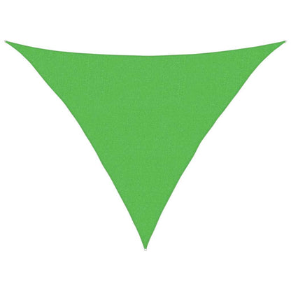 vidaXL Sunshade Sail 160 g/m² Light Green 2.5x2.5x3.5 m HDPE