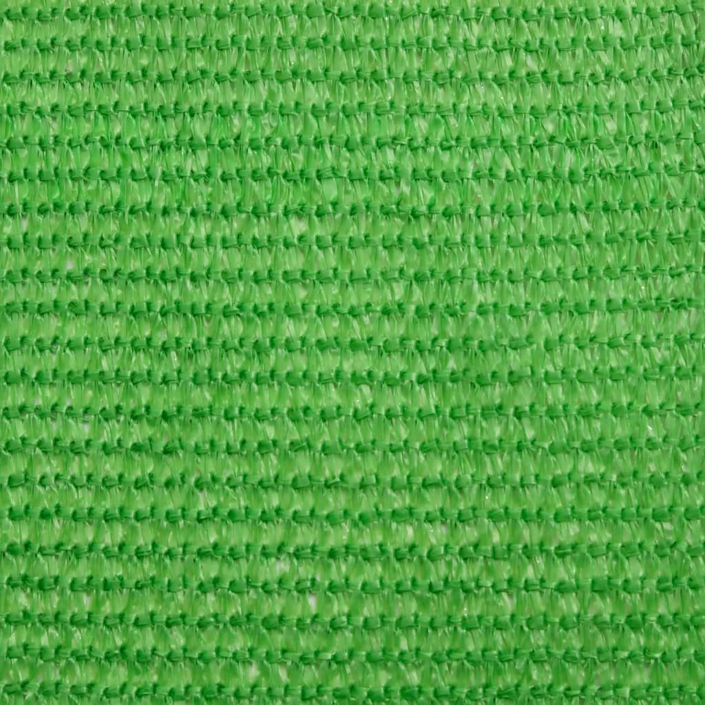 vidaXL Sunshade Sail 160 g/m² Light Green 3.6x3.6x3.6 m HDPE