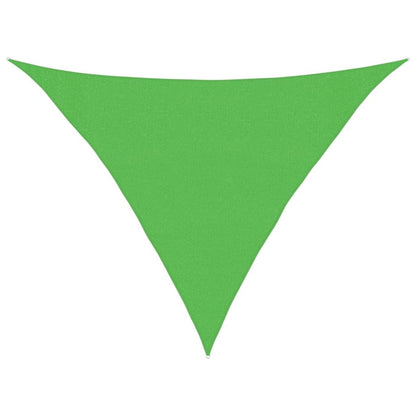 vidaXL Sunshade Sail 160 g/m² Light Green 3x3x4.2 m HDPE
