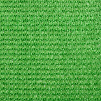vidaXL Sunshade Sail 160 g/m² Light Green 3.5x3.5x4.9 m HDPE
