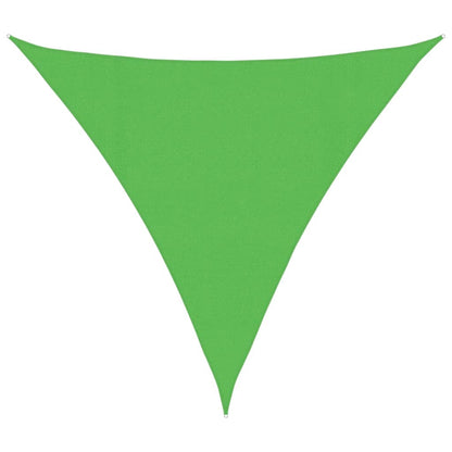 vidaXL Sunshade Sail 160 g/m² Light Green 4.5x4.5x4.5 m HDPE