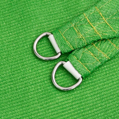vidaXL Sunshade Sail 160 g/m² Light Green 4.5x4.5x4.5 m HDPE