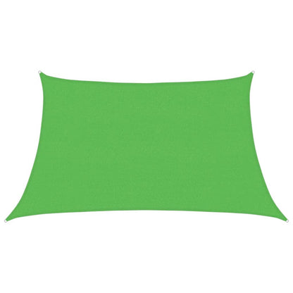 vidaXL Sunshade Sail 160 g/m² Light Green 3/4x2 m HDPE