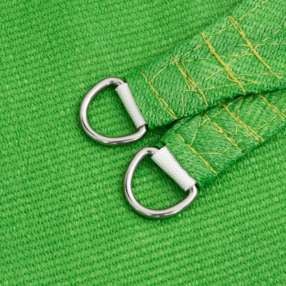 vidaXL Sunshade Sail 160 g/m² Light Green 3/4x2 m HDPE