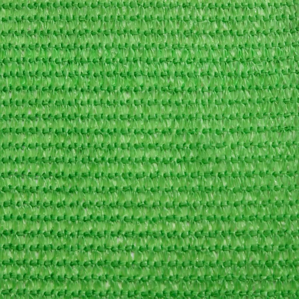 vidaXL Sunshade Sail 160 g/m² Light Green 3/4x2 m HDPE