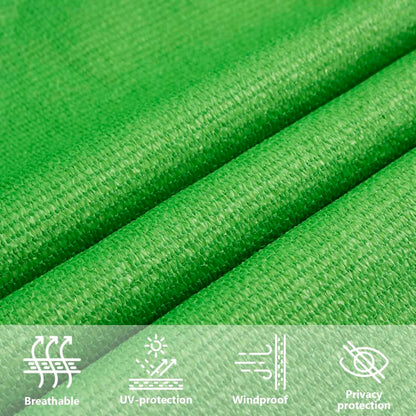 vidaXL Sunshade Sail 160 g/m² Light Green 3/4x2 m HDPE