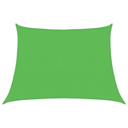vidaXL Sunshade Sail 160 g/m² Light Green 4/5x3 m HDPE