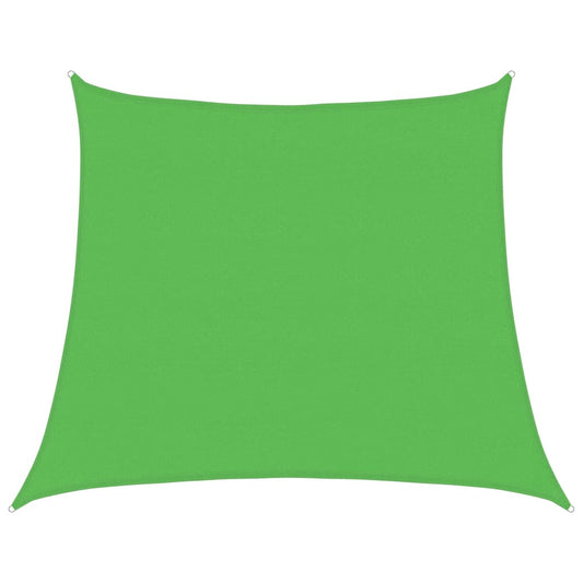 vidaXL Sunshade Sail 160 g/m² Trapezium Light Green 4/5x4 m HDPE