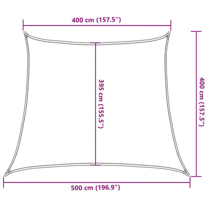 vidaXL Sunshade Sail 160 g/m² Trapezium Light Green 4/5x4 m HDPE