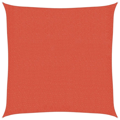 vidaXL Sunshade Sail 160 g/m² Terracotta 3x3 m HDPE