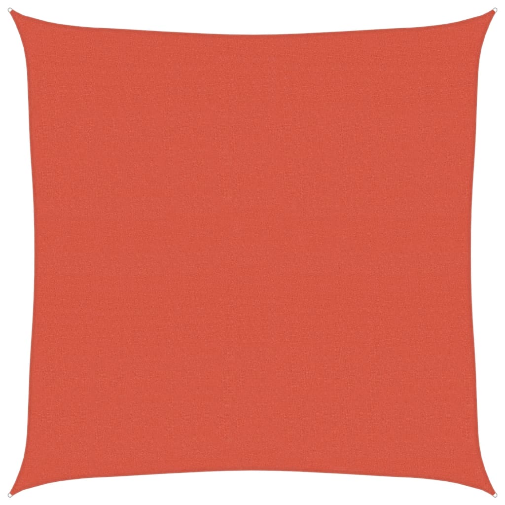 vidaXL Sunshade Sail 160 g/m² Square Terracotta 4.5x4.5 m HDPE