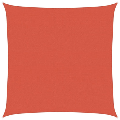 vidaXL Sunshade Sail 160 g/m² Terracotta 5x5 m HDPE