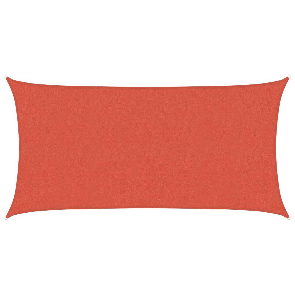 vidaXL Sunshade Sail 160 g/m² Terracotta 2x3.5 m HDPE