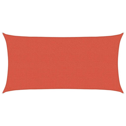vidaXL Sunshade Sail 160 g/m² Terracotta 2x3.5 m HDPE