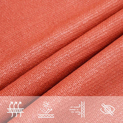 vidaXL Sunshade Sail 160 g/m² Terracotta 2x4 m HDPE