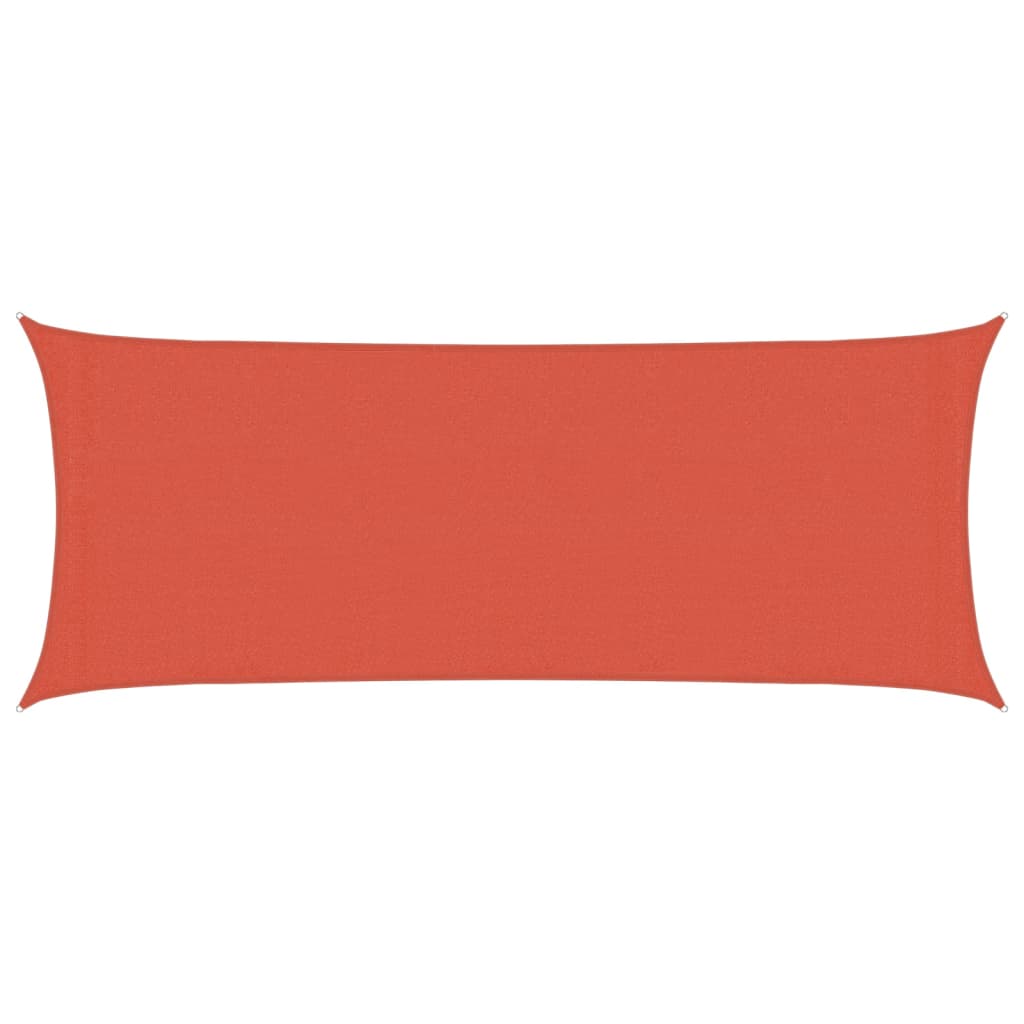 vidaXL Sunshade Sail 160 g/m² Terracotta 2x4.5 m HDPE