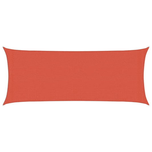 vidaXL Sunshade Sail 160 g/m² Terracotta 2x4.5 m HDPE