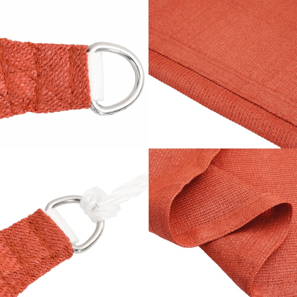 vidaXL Sunshade Sail 160 g/m² Terracotta 2x4.5 m HDPE