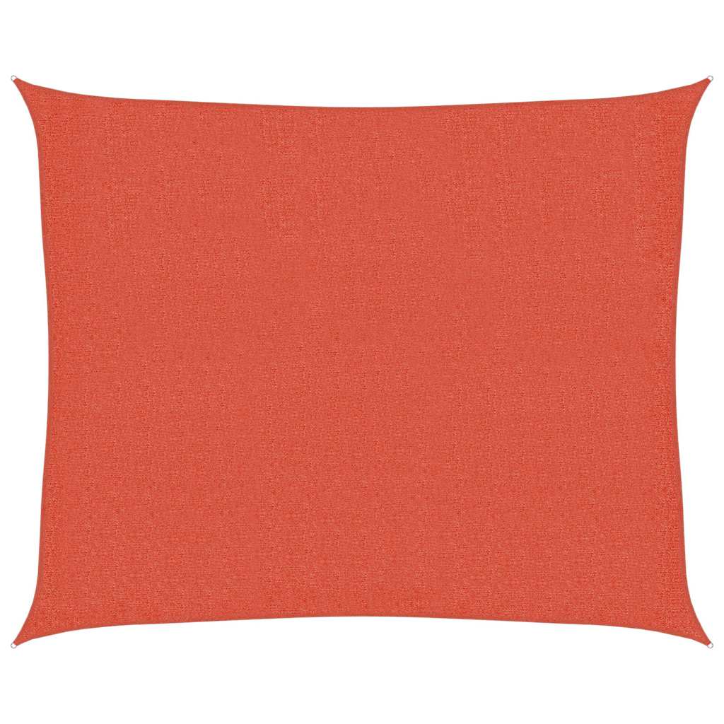 vidaXL Sunshade Sail 160 g/m² Terracotta 2.5x3 m HDPE